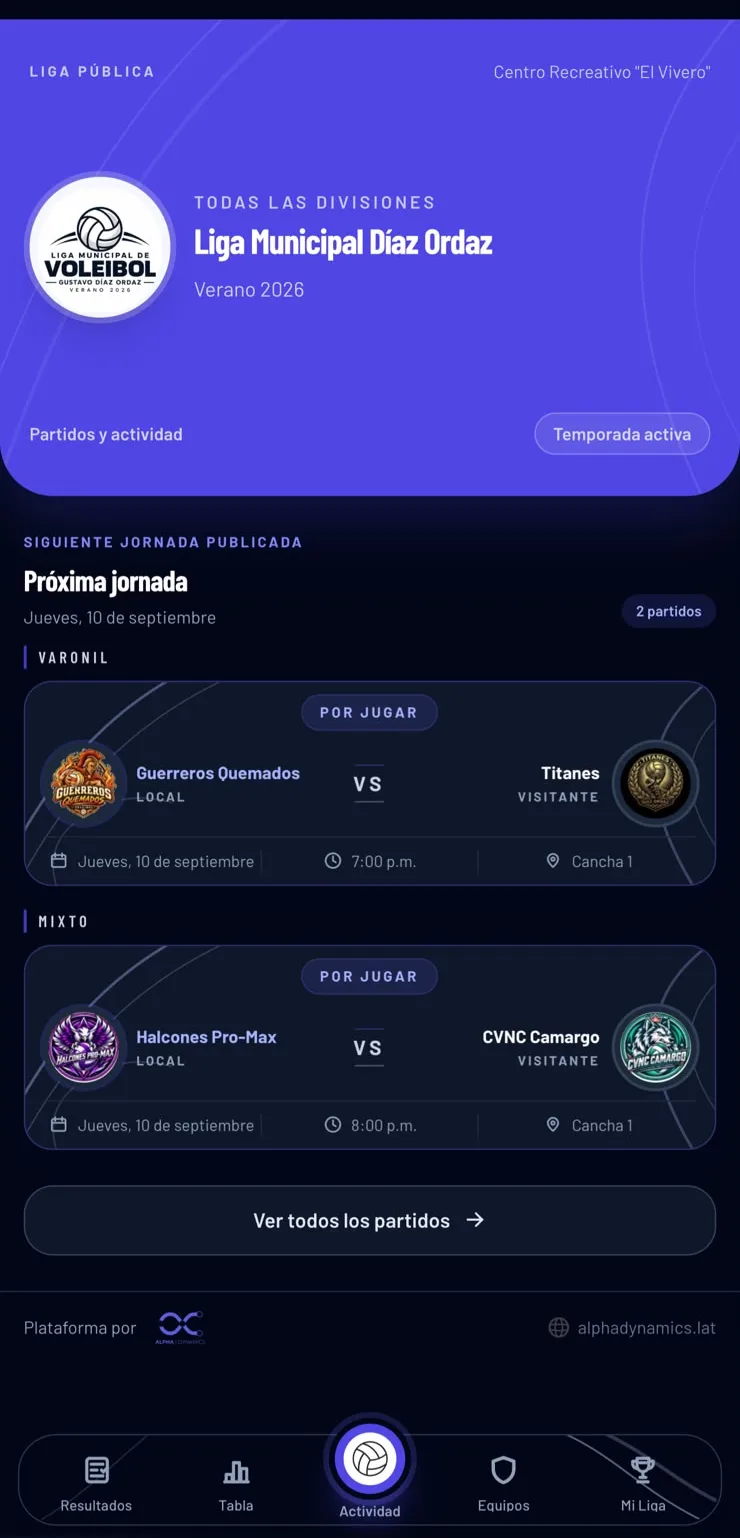 Liga pública